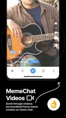 MemeChat android App screenshot 1