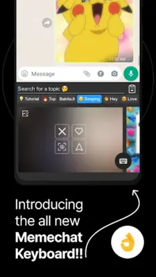MemeChat android App screenshot 6